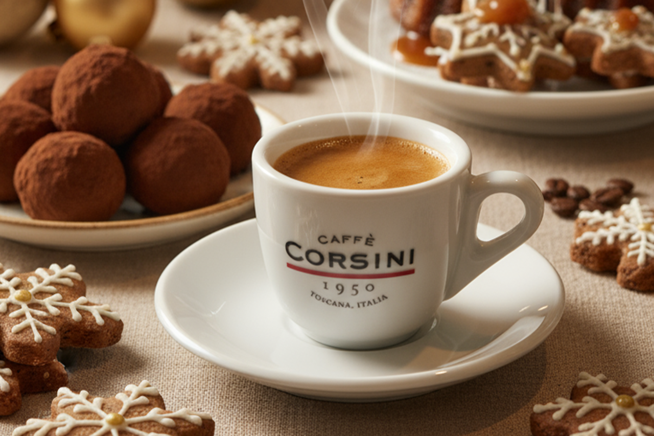 Un menù delle feste a tutto caffè