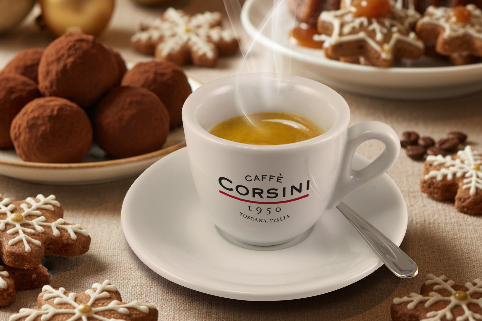 Un menù delle feste a tutto caffè