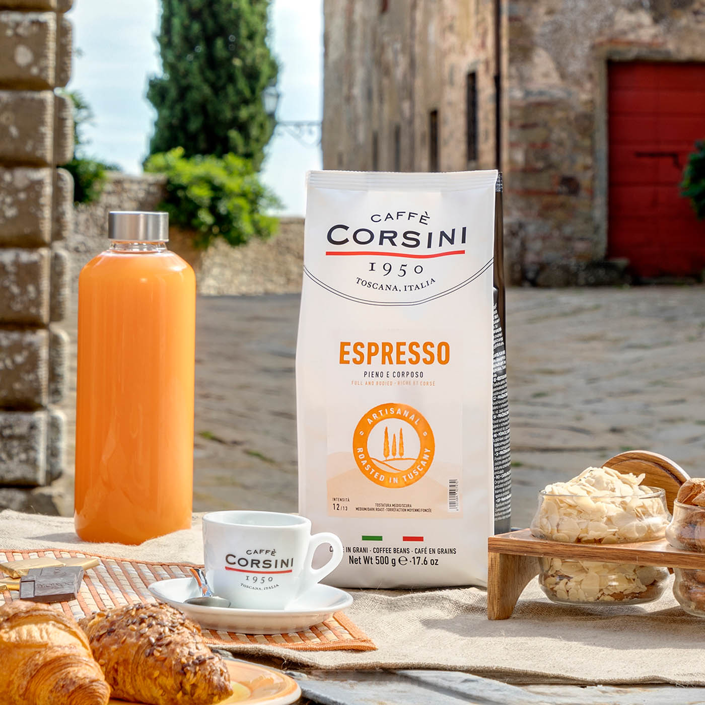 Caffè Espresso in grani, Nuova gamma Caffè Corsini