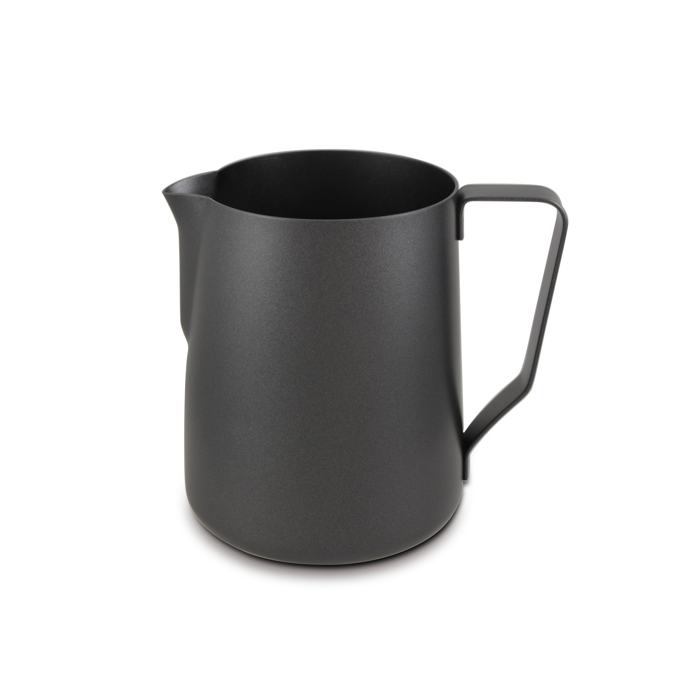 Lattiera per cappuccino in acciaio inox | Colore nero | Capacità 360 ml