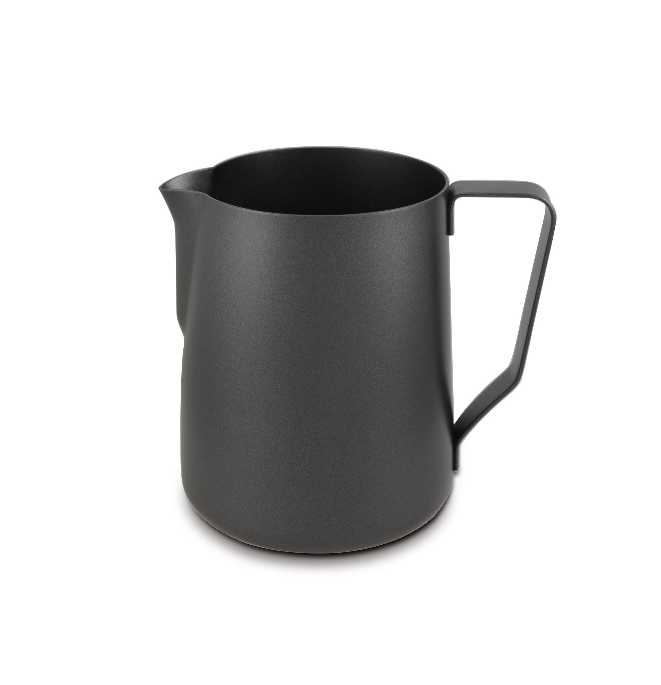 Lattiera per cappuccino in acciaio inox | Colore nero | Capacità 360 ml