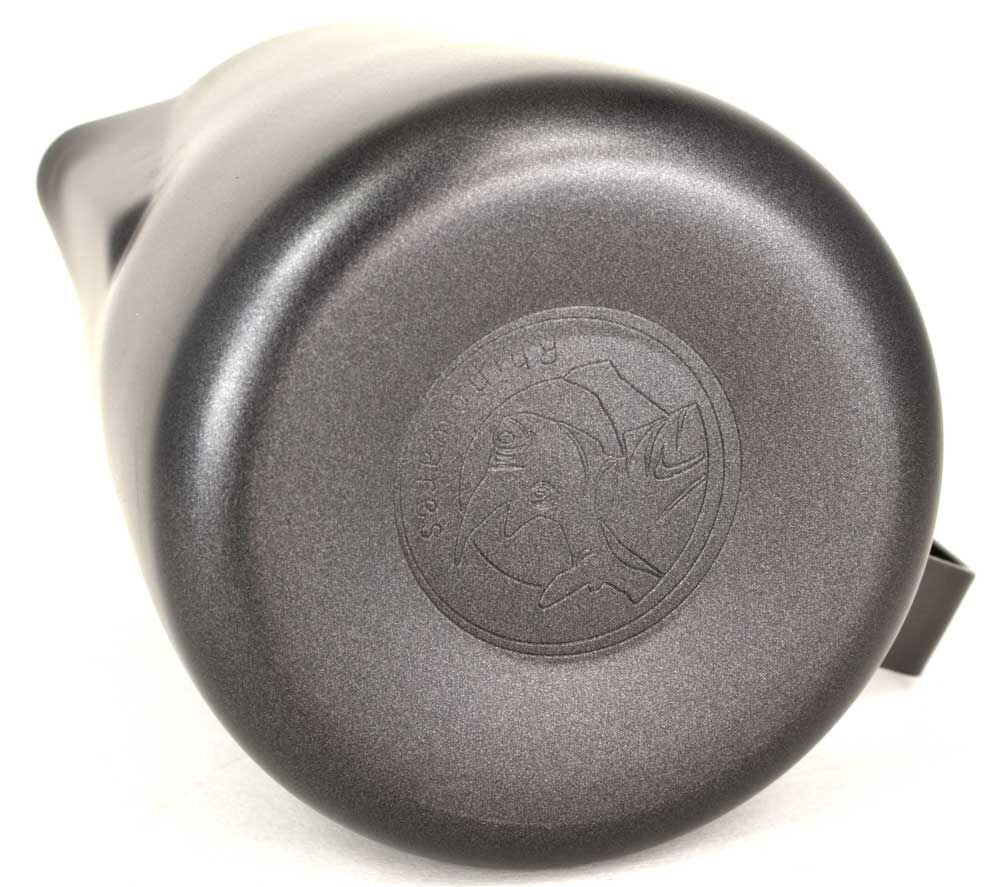 Lattiera per cappuccino in acciaio inox | Colore nero | Capacità 360 ml