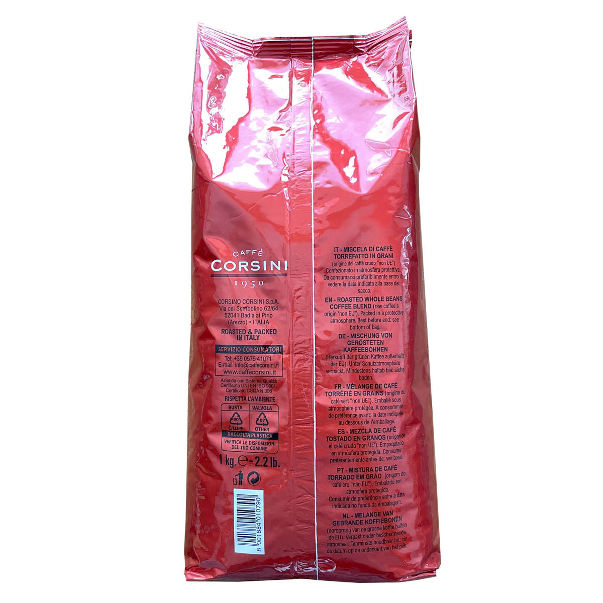 Caffè in grani Super Cremoso 1Kg Caffè Corsini