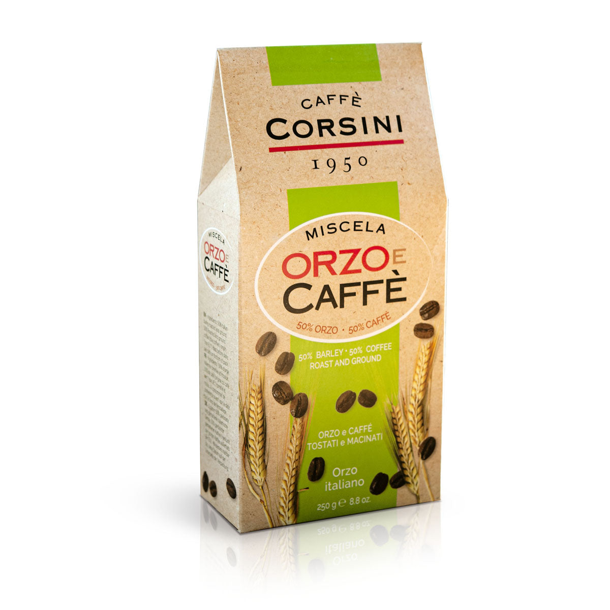 Barley and coffee blend roasted and ground | Box of 12 packs