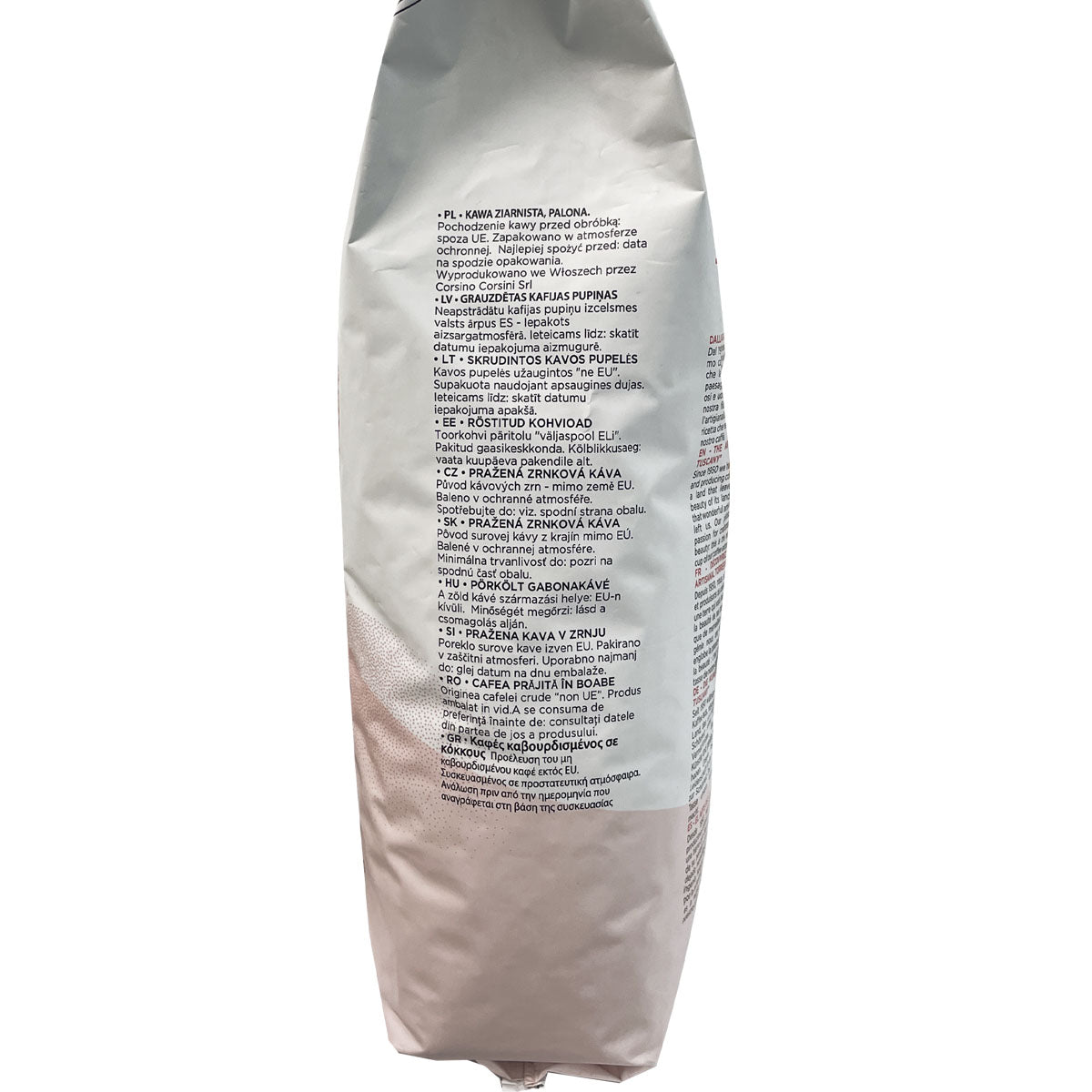 Caffè in grani Crema 1Kg Nuova gamma Caffè Corsini