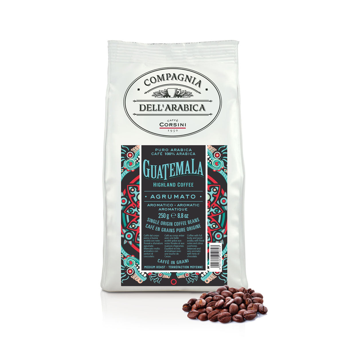 Caffè in grani | Guatemala | 100% Arabica | 250g