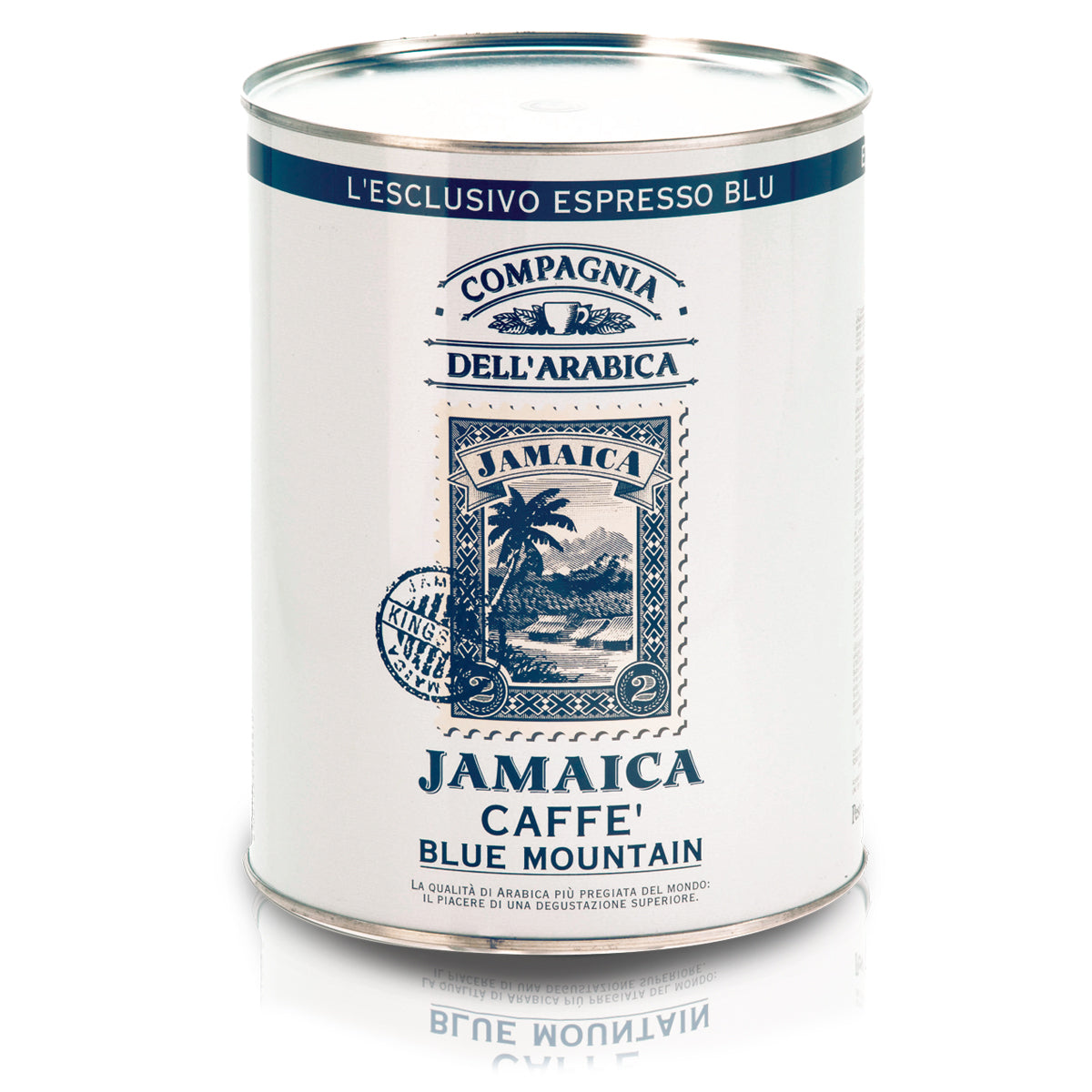 Caffè in grani | Jamaica Blue Moutain | 100% Arabica | Latta da 1,5Kg