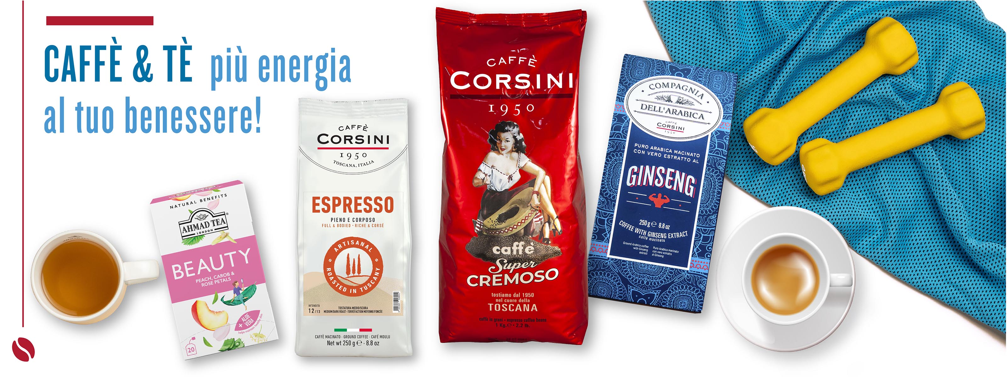 Caffè Corsini | Caffè e tè, energia e benessere