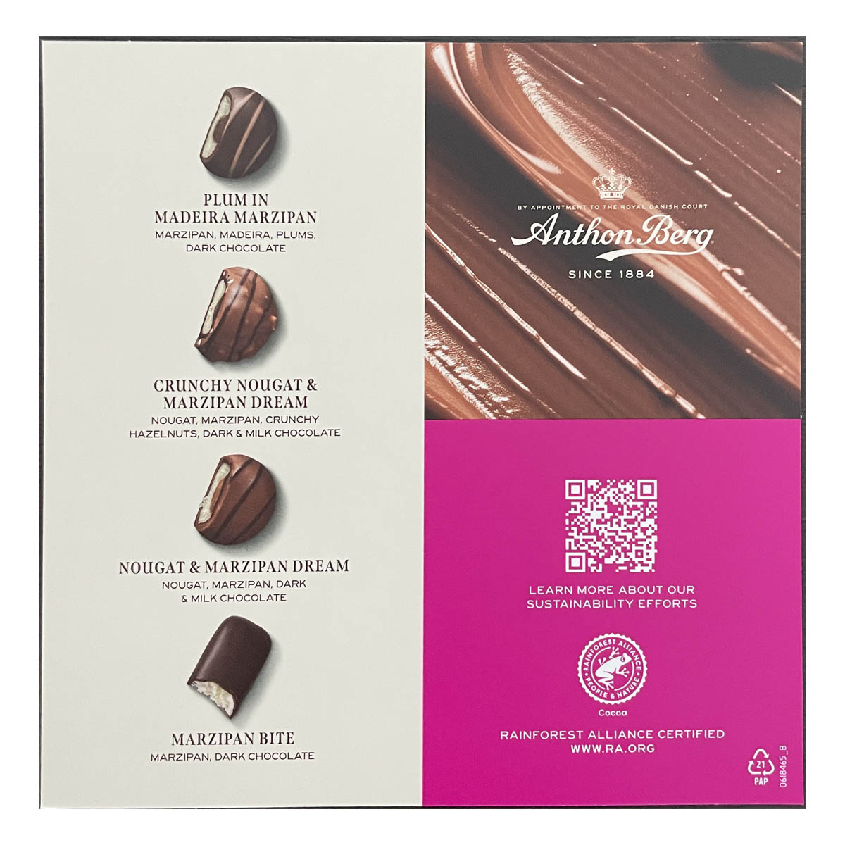 Anthon Berg | Significant Marzipan | 16 cioccolatini assortiti | 173g