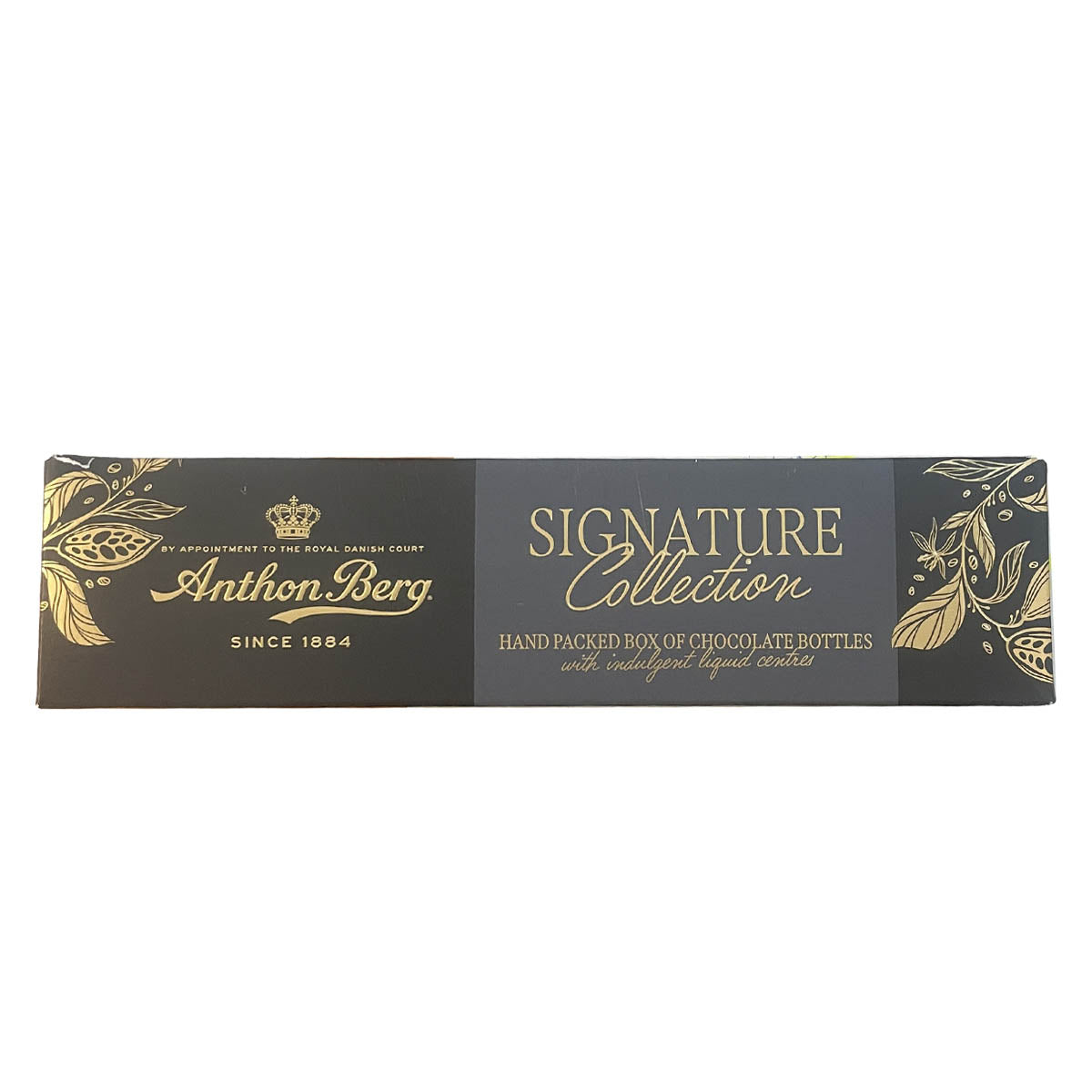 16 bottigliette di cioccolato ripiene di liquori assortiti | Anthon Berg | 250g