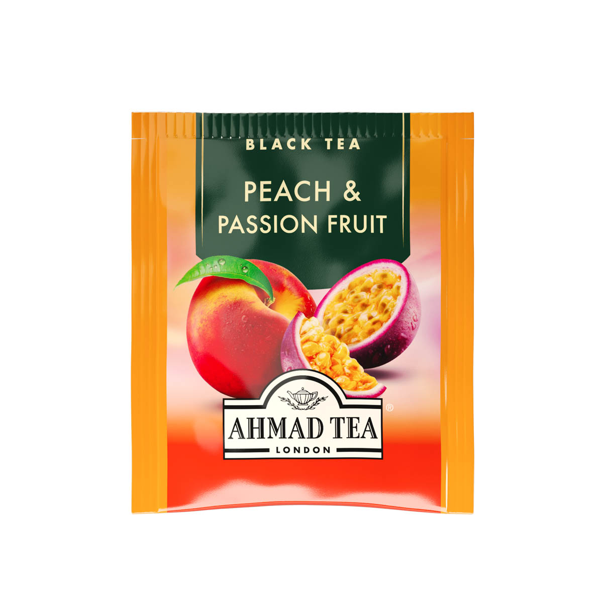 Tè nero pesca e frutto della passione | Ahmad Tea | 20 bustine