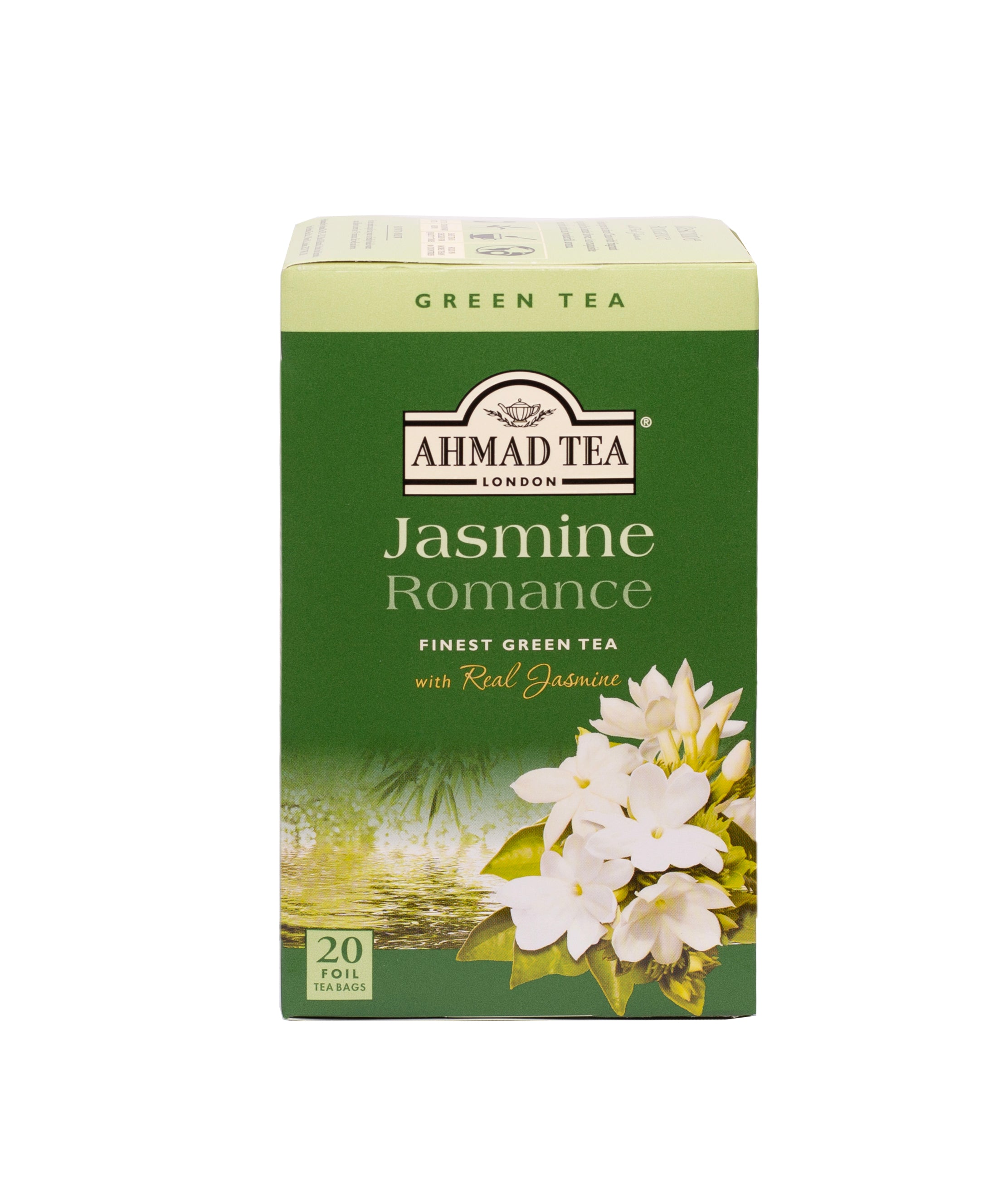 Tè verde Jasmine Romance | Ahmad Tea | 20 bustine