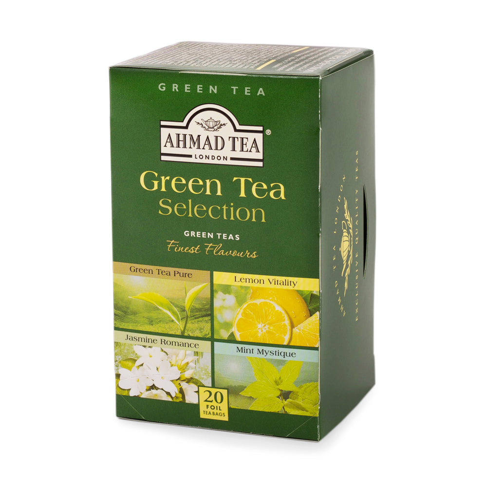 Selezione di 4 tè verdi | Ahmad Tea | 20 bustine