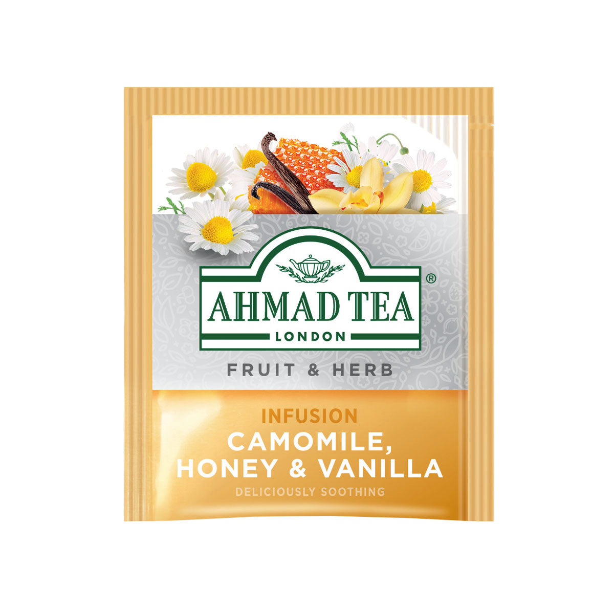 Infuso camomilla, miele e vaniglia | Ahmad Tea | 20 bustine