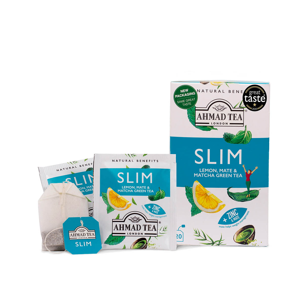 Infuso Slim - linea | 20 bustine per confezione | Cartone con 6 confezioni