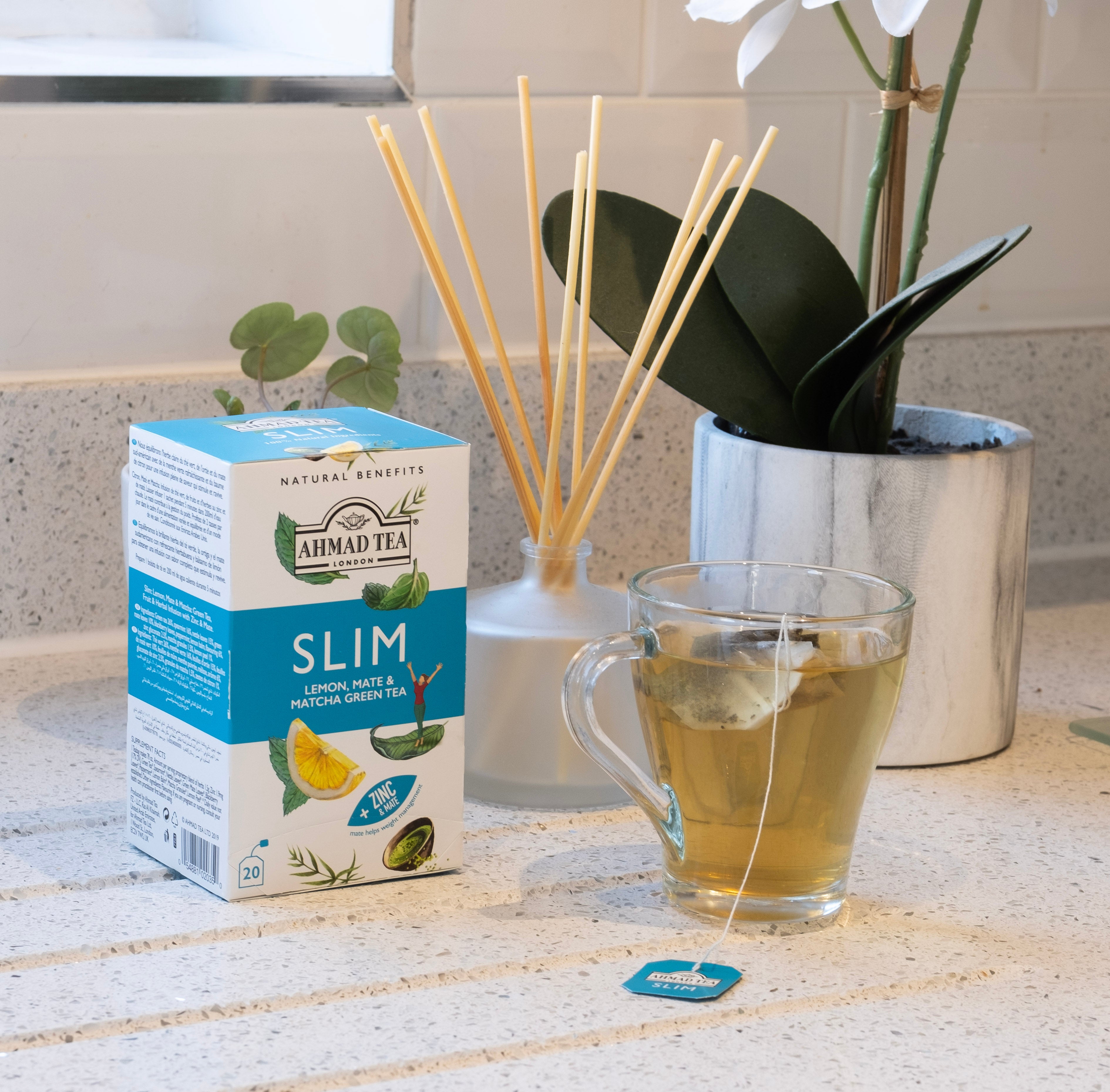 Infuso Slim - linea | 20 bustine per confezione | Cartone con 6 confezioni