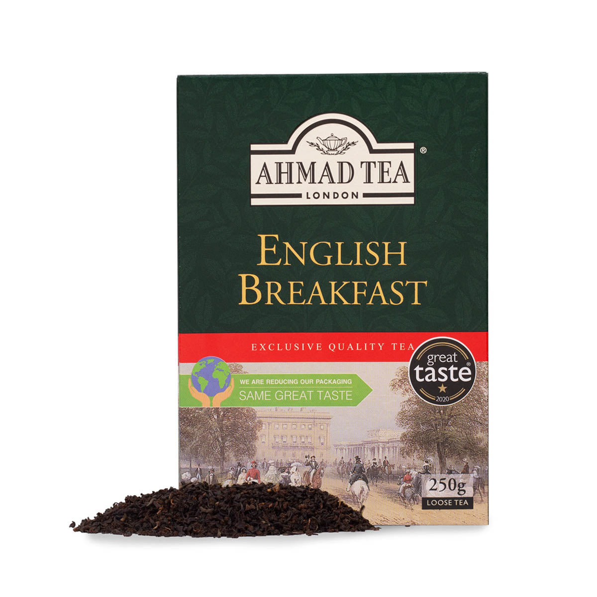 Ahmad Tea | English Breakfast | Tè nero in foglie | 100g each | Cartone da 12
