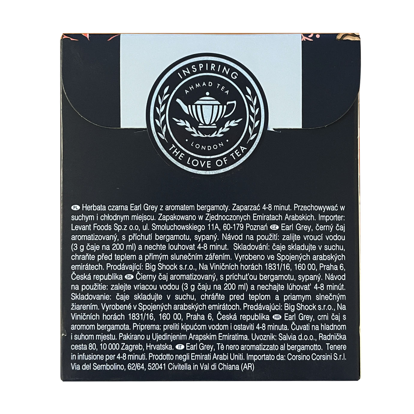 Pallina di Natale con tè sfuso in foglie | Winter Wonder | Earl Grey | 25g