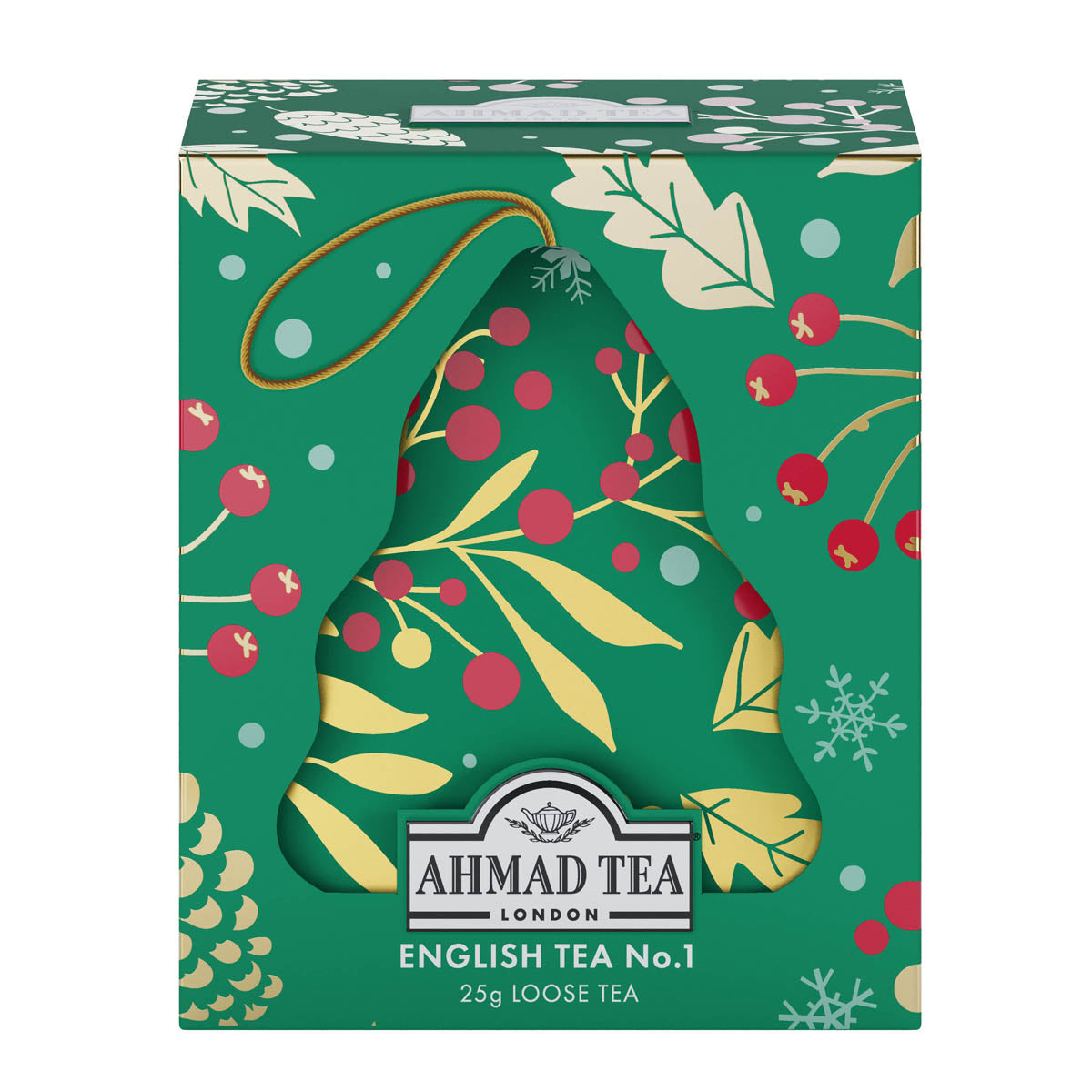 Alberino di Natale con tè sfuso in foglie | Winter Blossom | English Tea n°1 | 25g