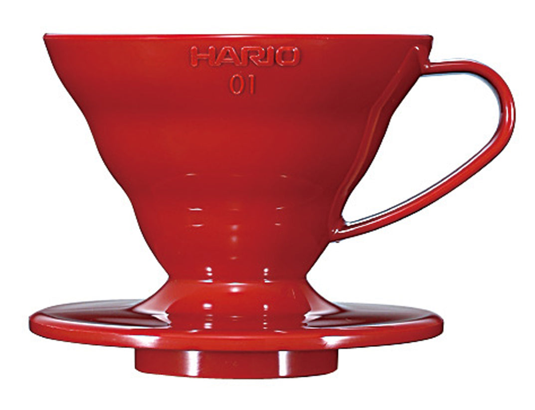 Filtro a goccia per caffè in ceramica rossa | Hario vdc-01r c. dripper v60 ceramic red