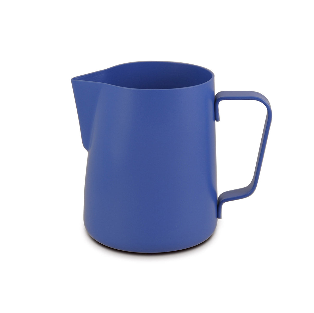 Lattiera per cappuccino in acciaio inox | Colore blu | Capacità 360 ml