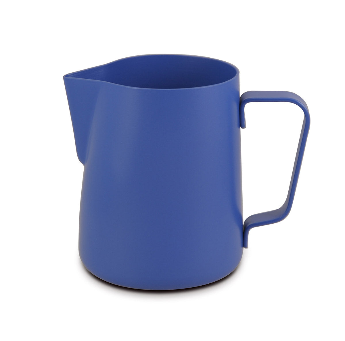 Lattiera per cappuccino in acciaio inox | Colore blu | Capacità 600 ml