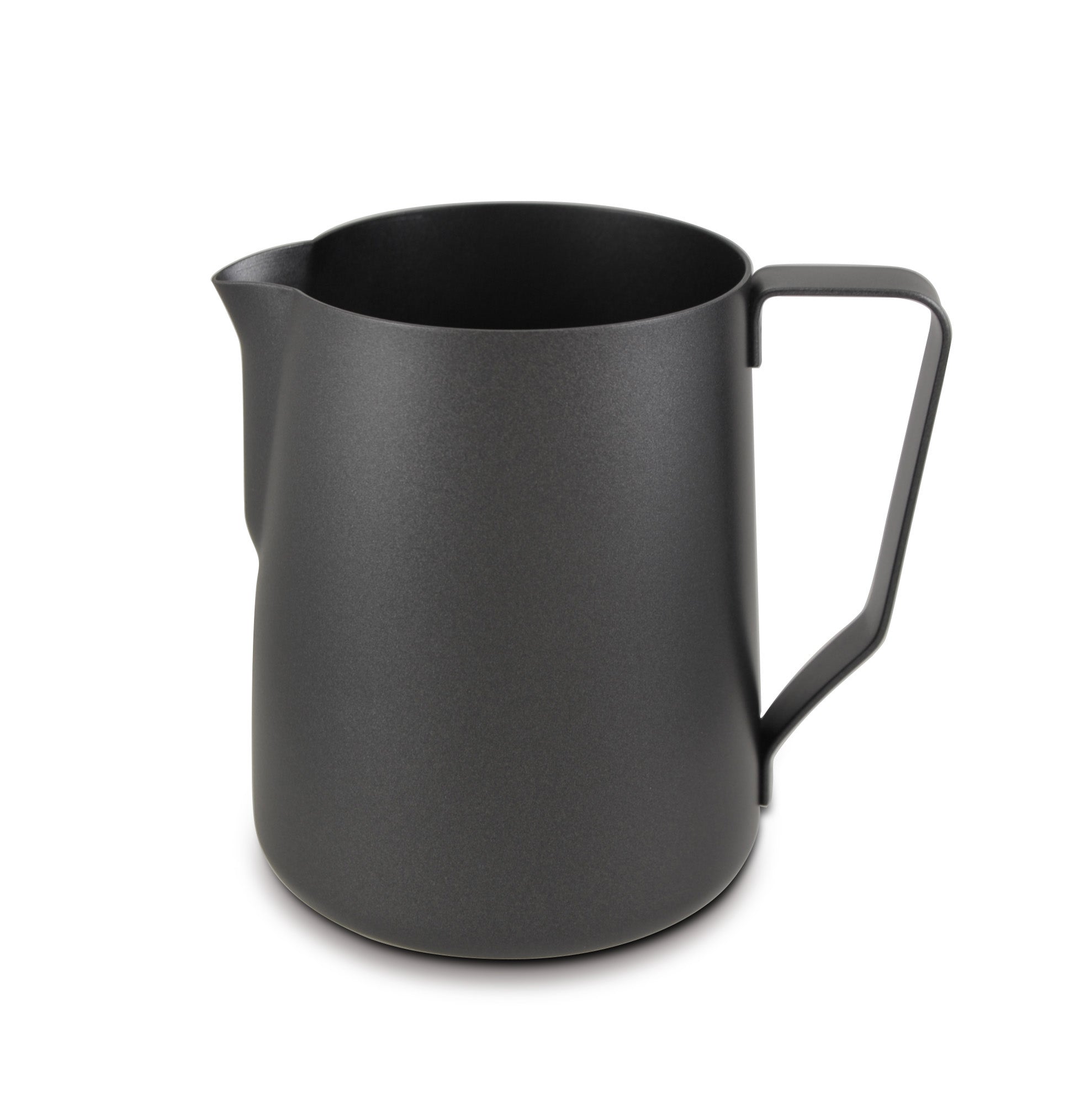 Lattiera per cappuccino in acciaio inox | Colore nero | Capacità 600 ml