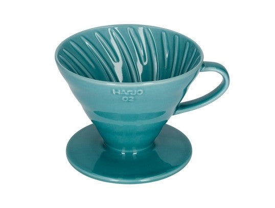 Filtro a goccia per caffè in ceramica verde | Hario Vdc-02-gr-uex Green color edition