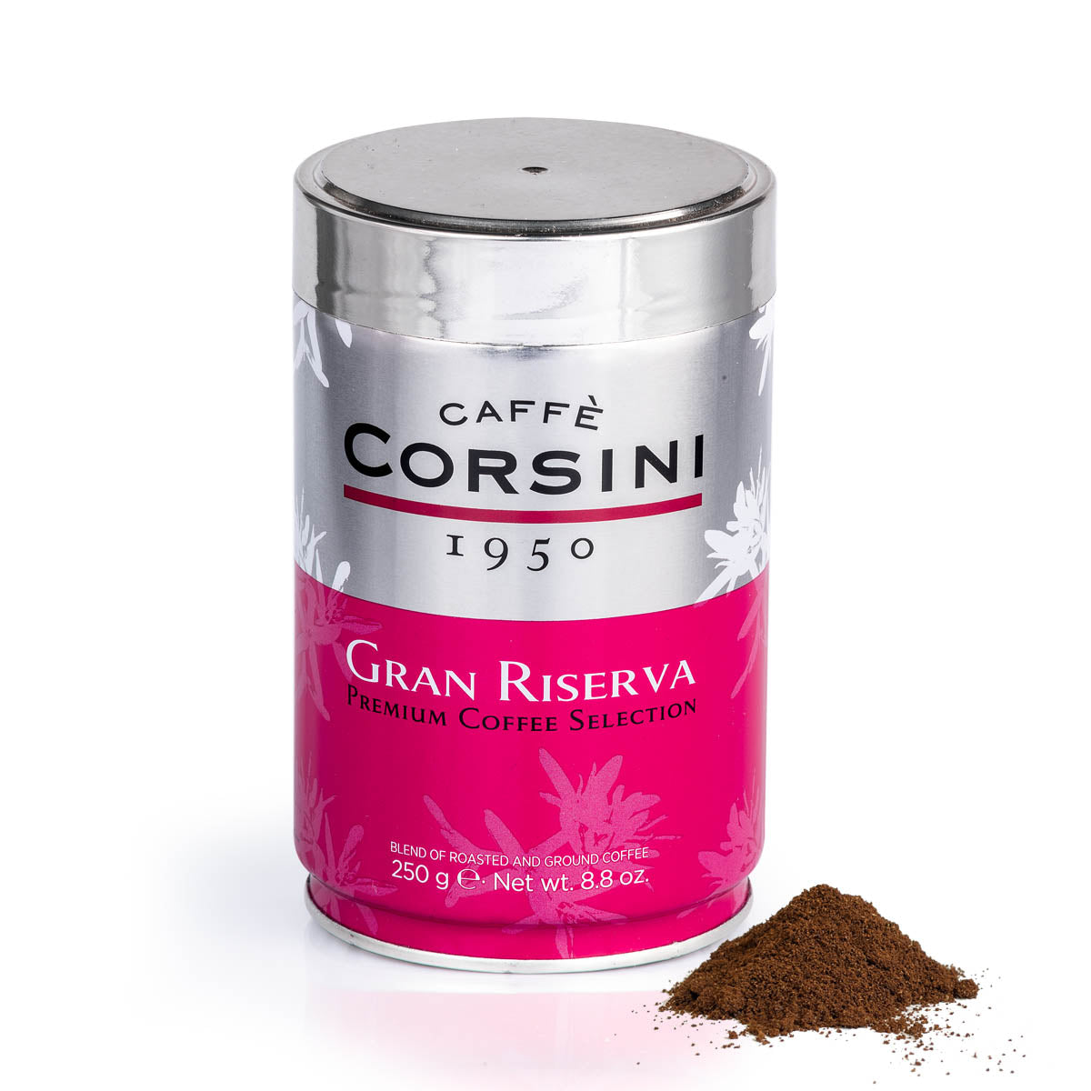 Caffè macinato Gran Riserva in lattina 250g | Cartone con 12 confezioni