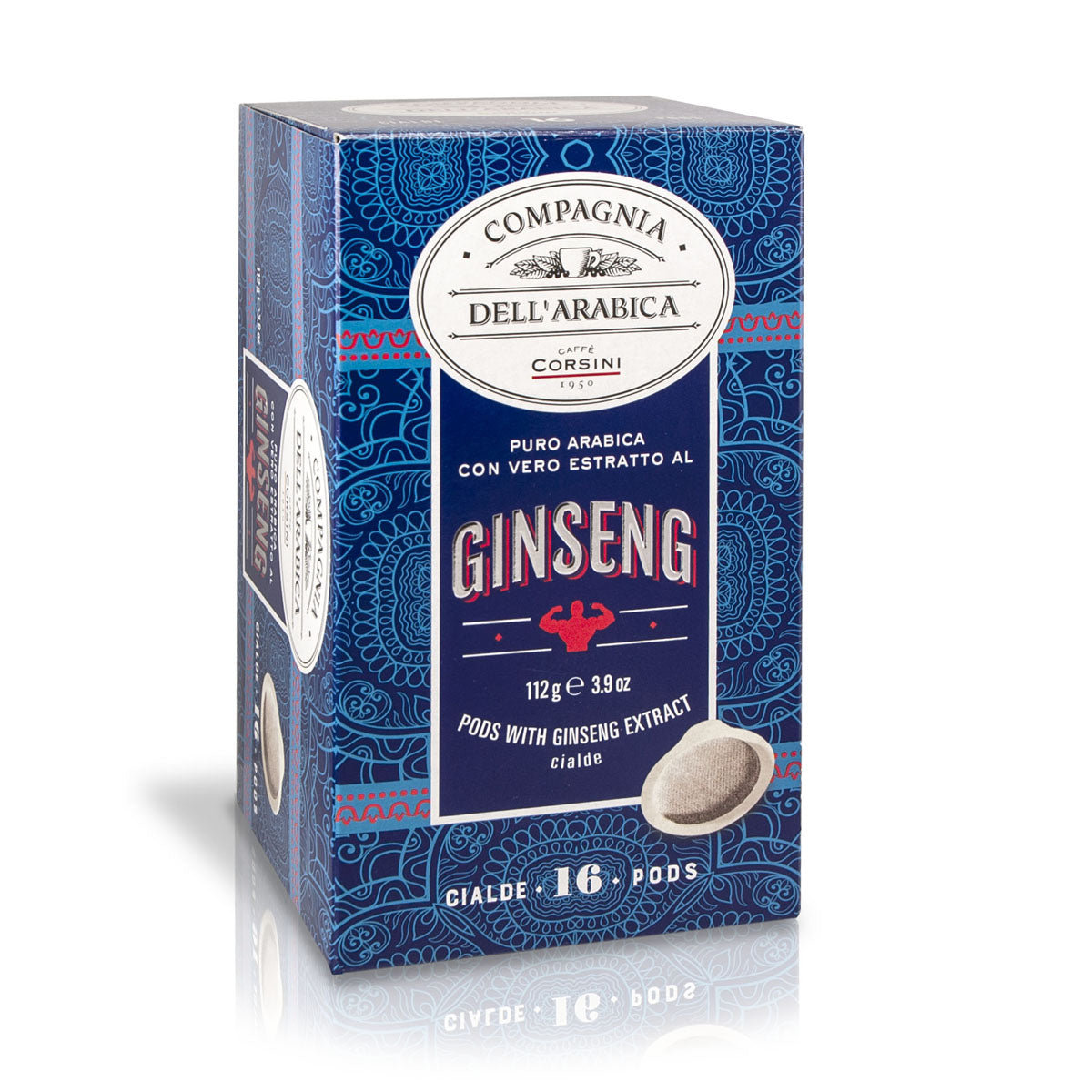 Coffee pods | Ginseng | 100% Arabica | 16 pieces