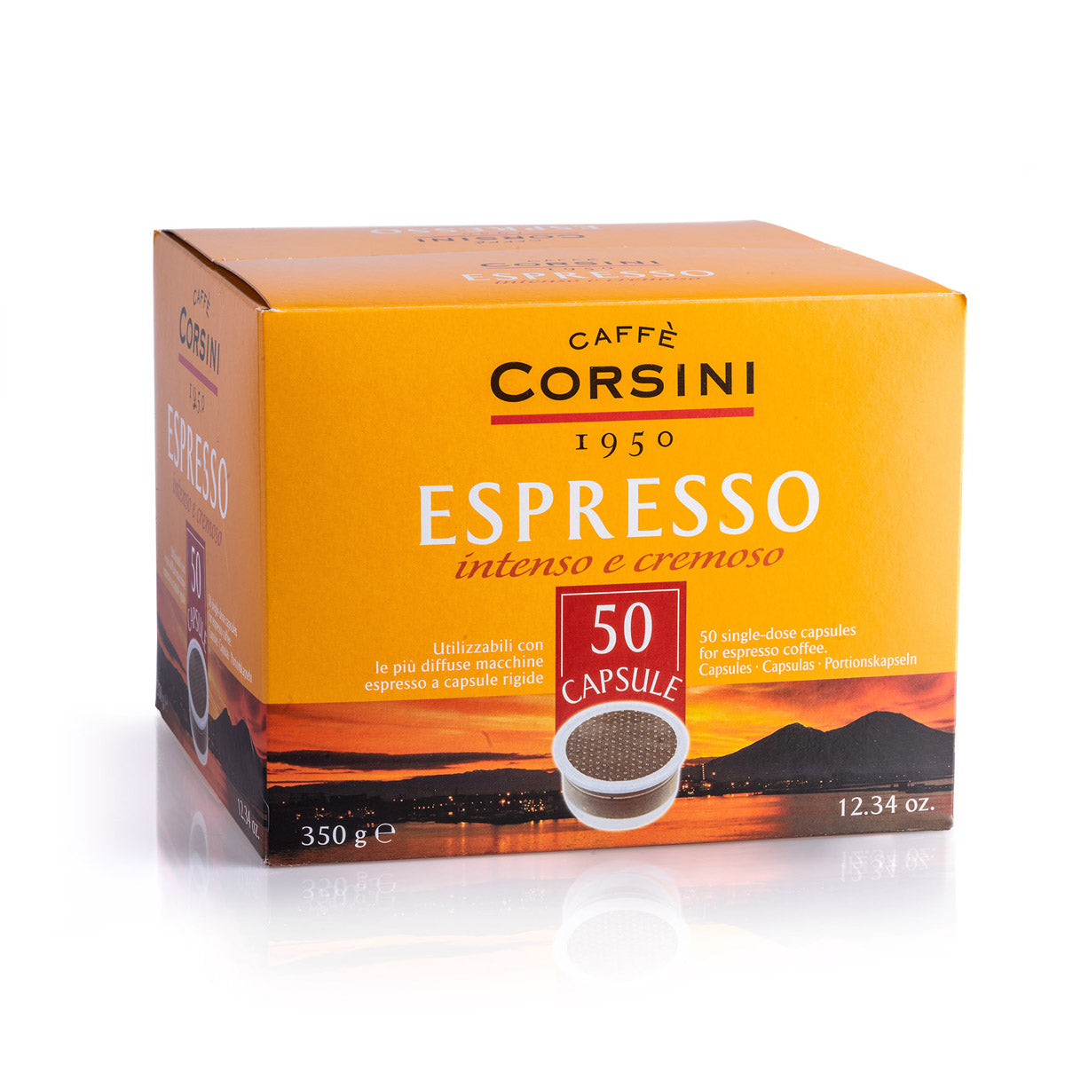 Lavazza®* Espresso Point®* compatible coffee capsules | Espresso | 50 pieces | Box of 4
