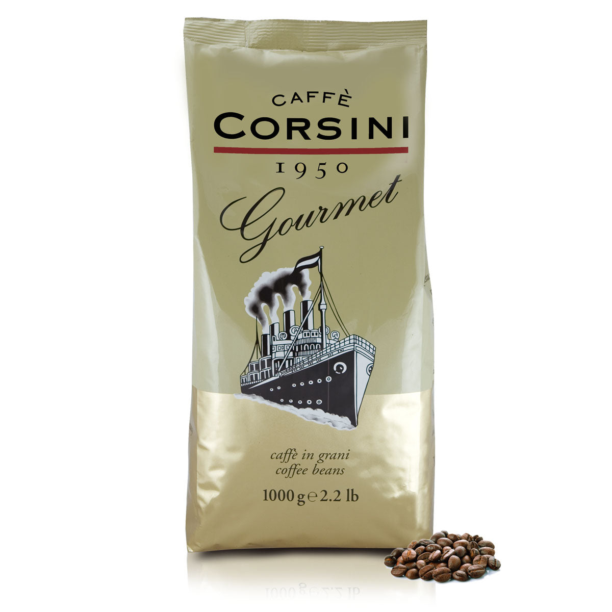 Caffè in grani | Gourmet | 1 Kg | Cartone con 8 confezioni