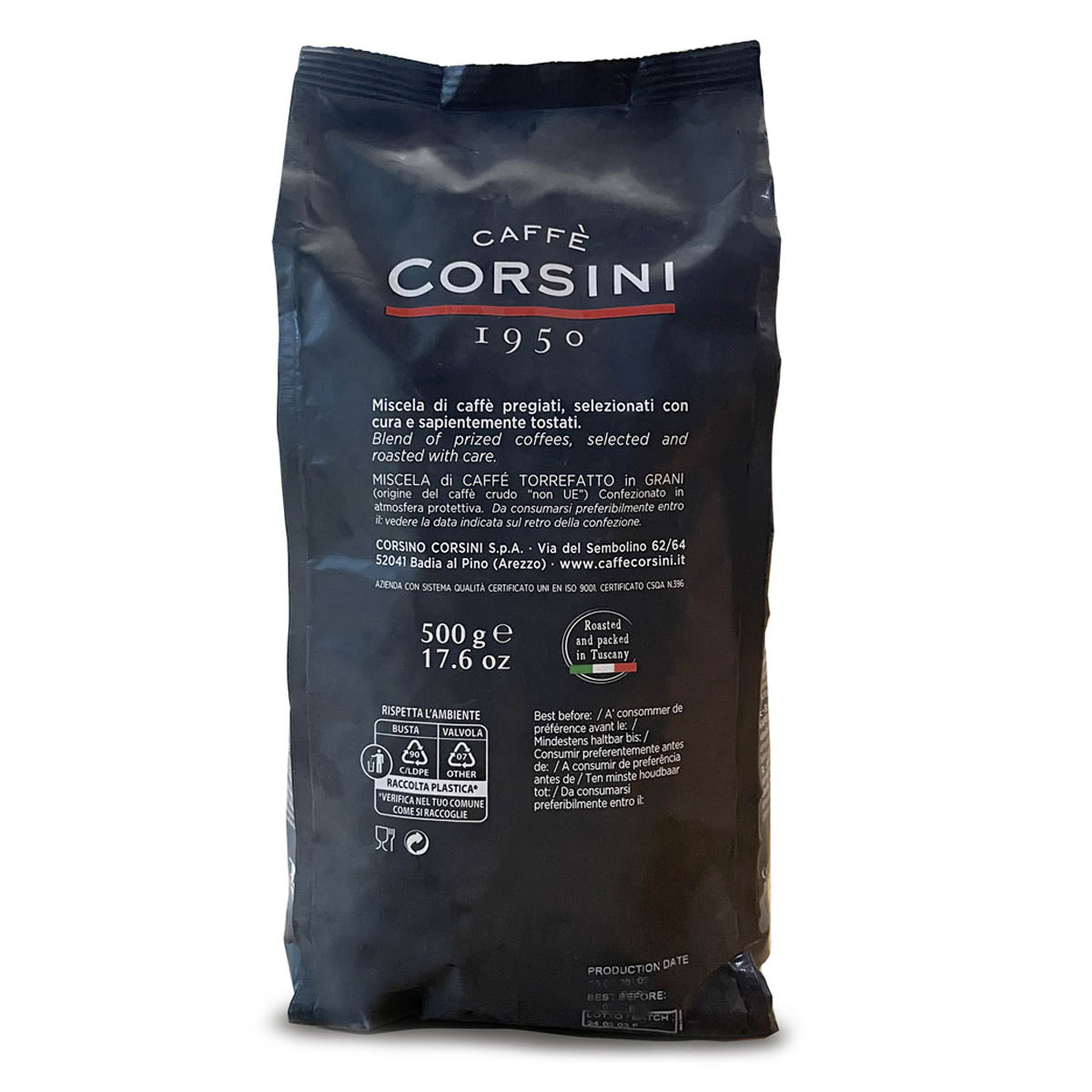 Coffee beans | Classico | 500g | Box of 15 packs
