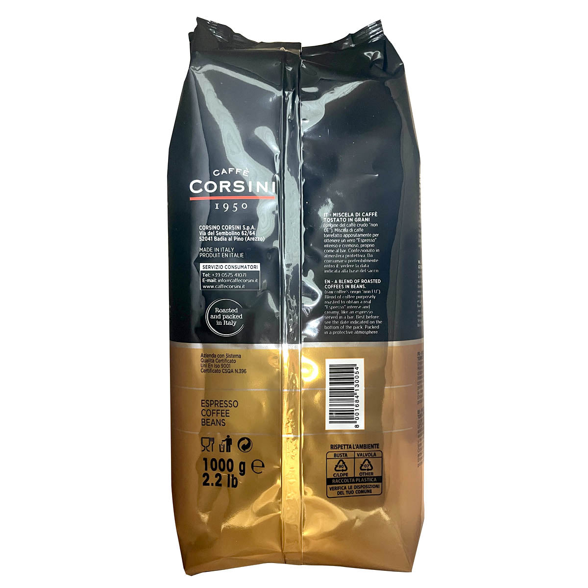 Caffè in grani | Espresso | Confezione da 1 Kg