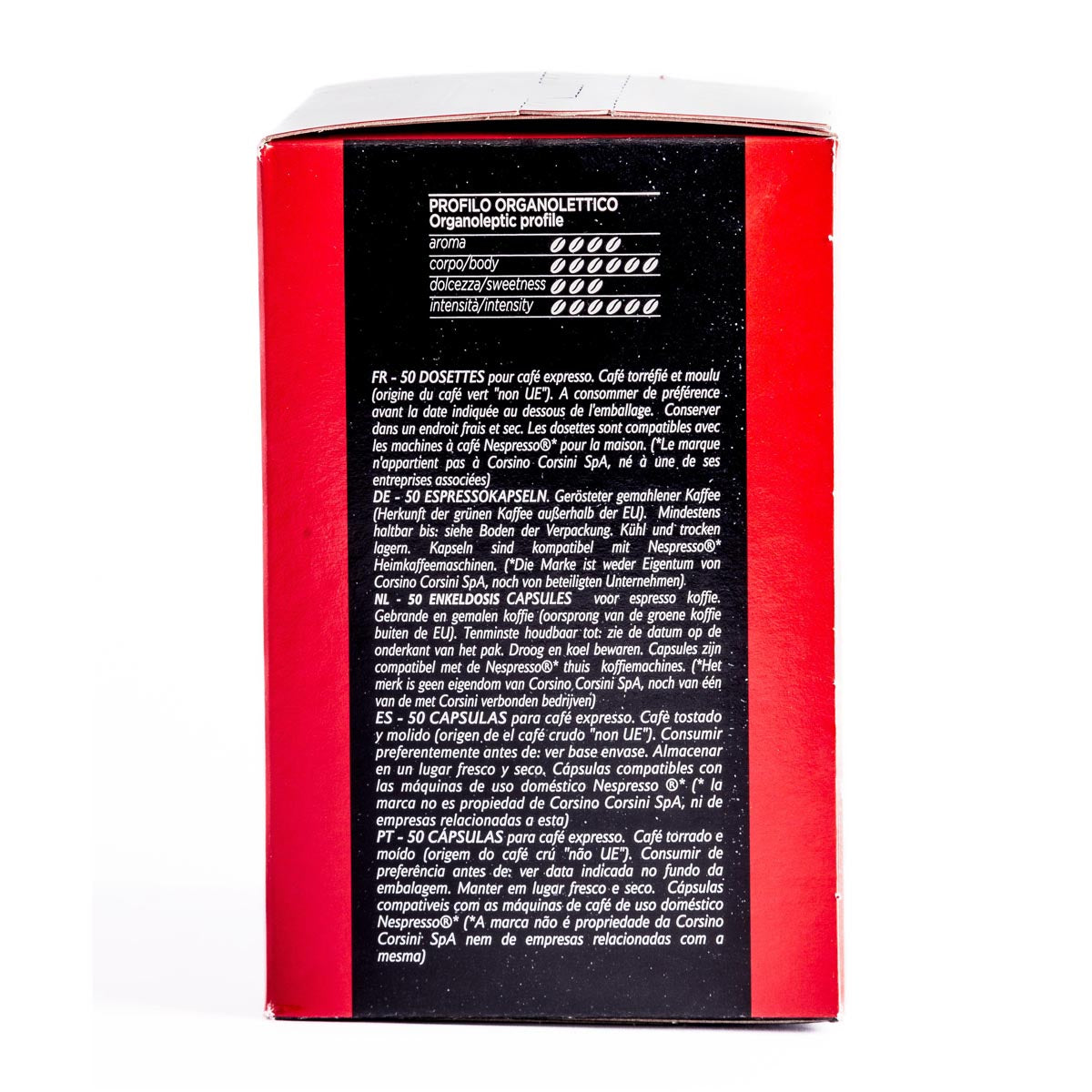 50 Nespresso® compatible coffee capsules | Classico Italiano