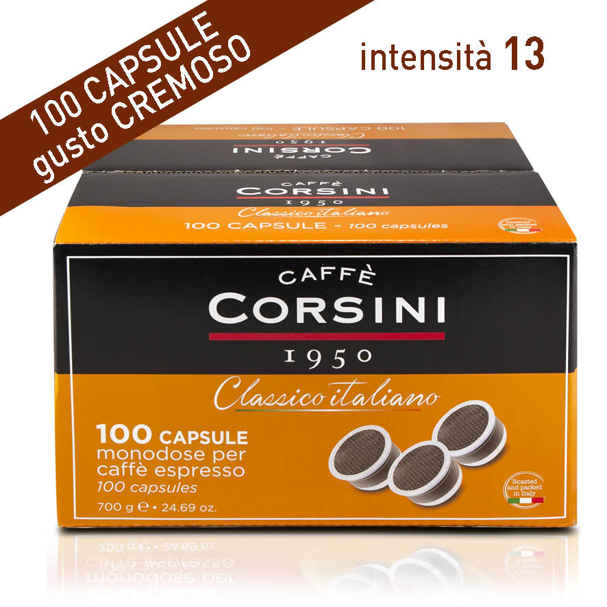 Lavazza®* Espresso Point®* compatible capsules | Classico Italiano | Cremoso | 100 pieces