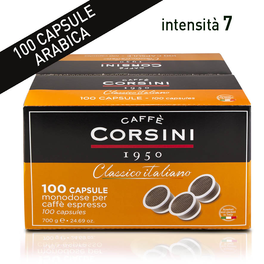 Capsule compatibili Lavazza®* Espresso Point®* | Classico Italiano | 100% Arabica | 100 pezzi