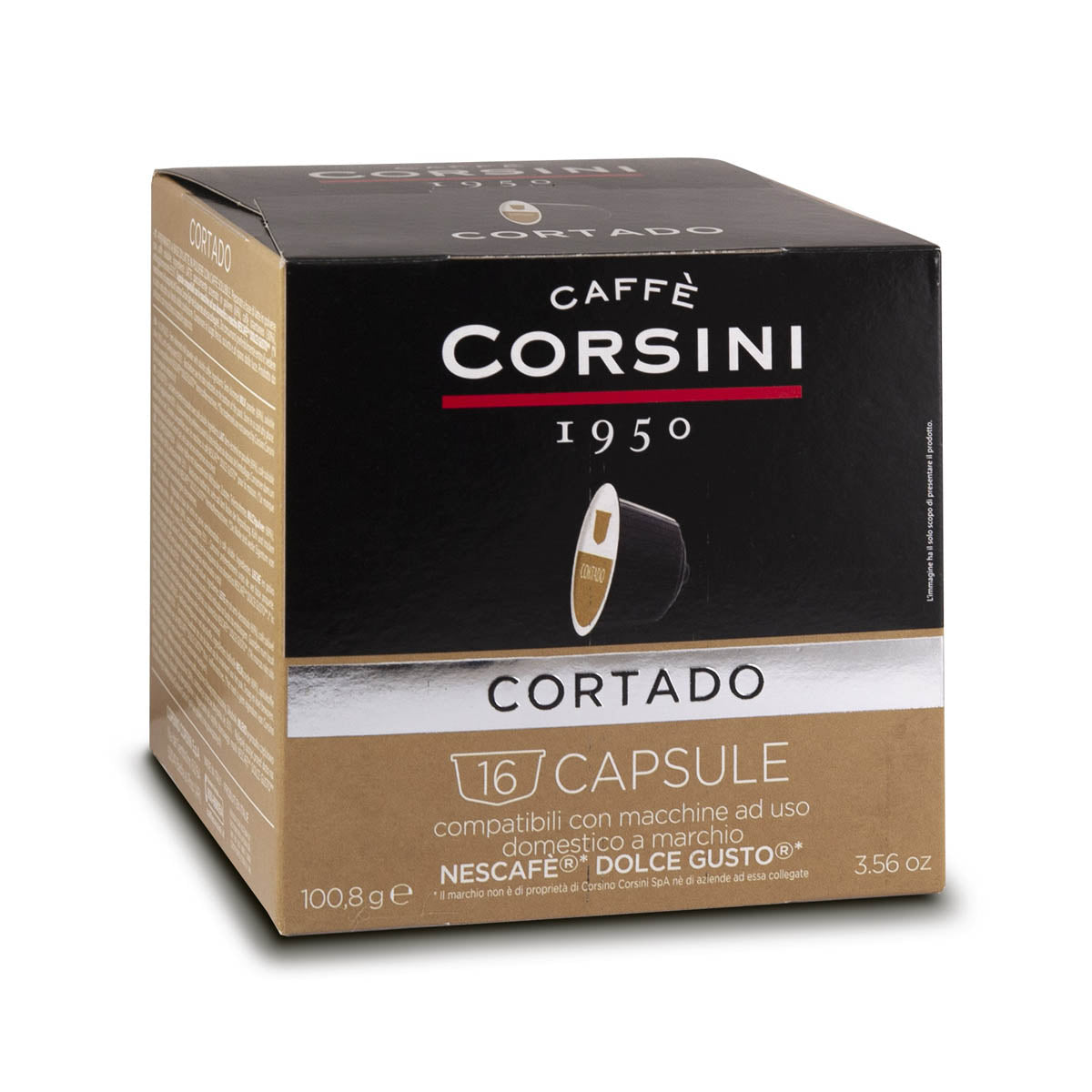 Capsule di caffè compatibili Nescafè® Dolce Gusto® | Cortado | 16 pezzi