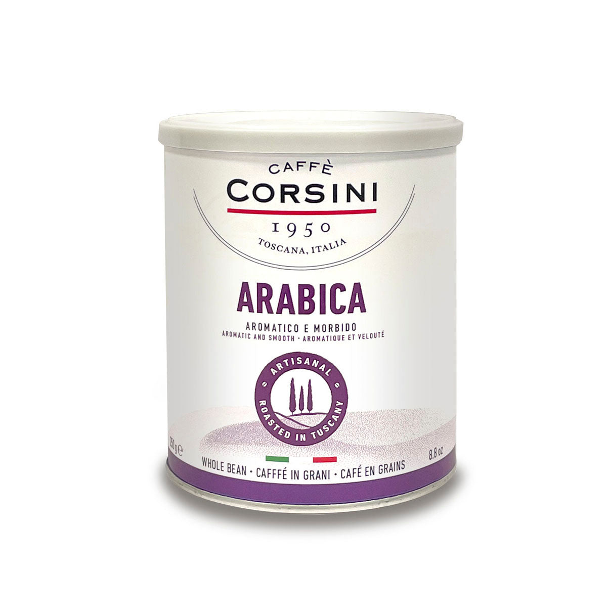 Miscela 100% Arabica, caffè in grani 250g | Nuova gamma home Caffè Corsini