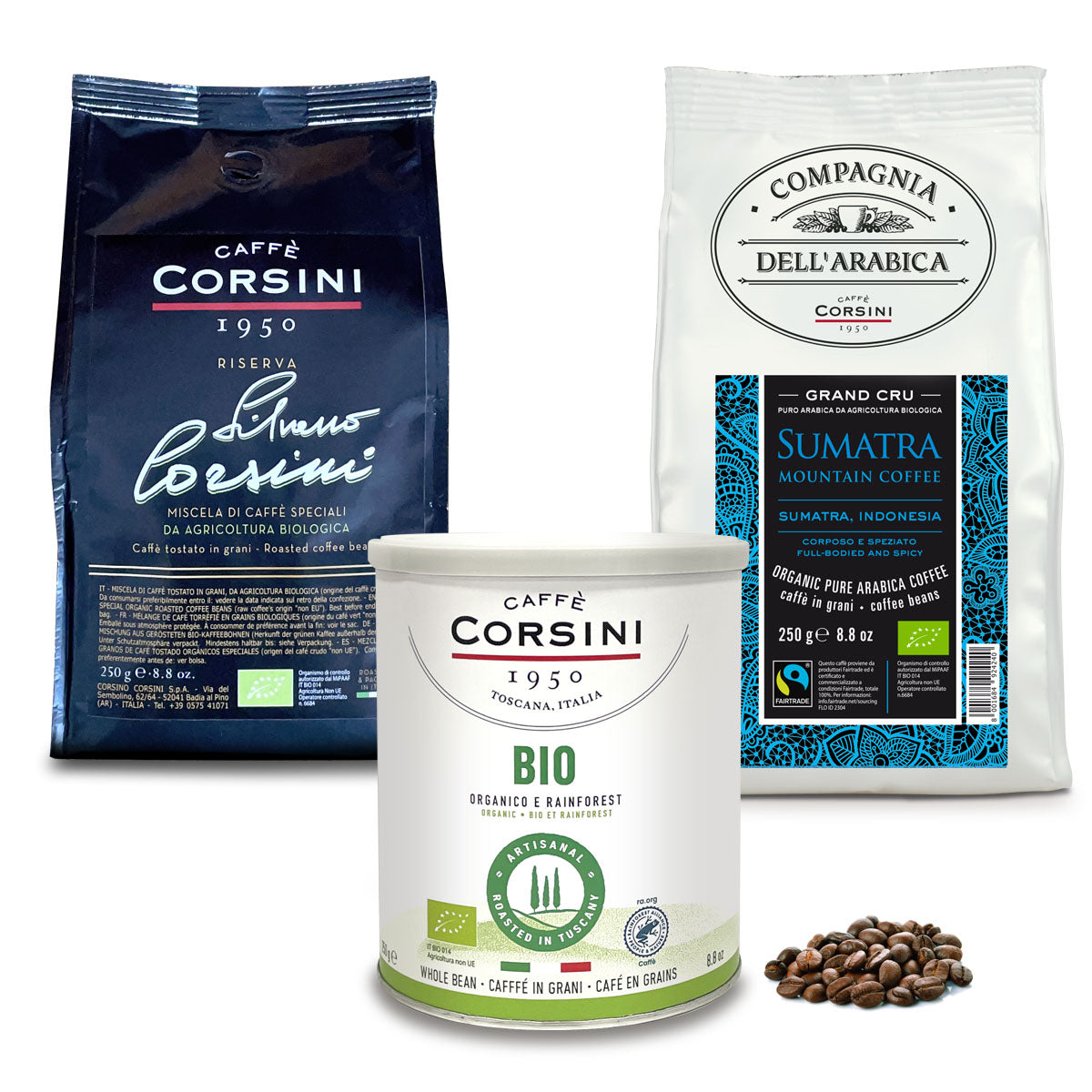 Coffee beans | A harmony of flavours | 3 x 250g