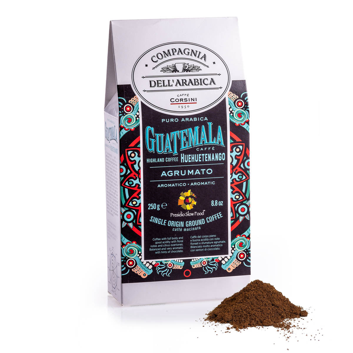 Ground coffee | Guatemala | 100% Arabica | 250g | Box of 12 packs