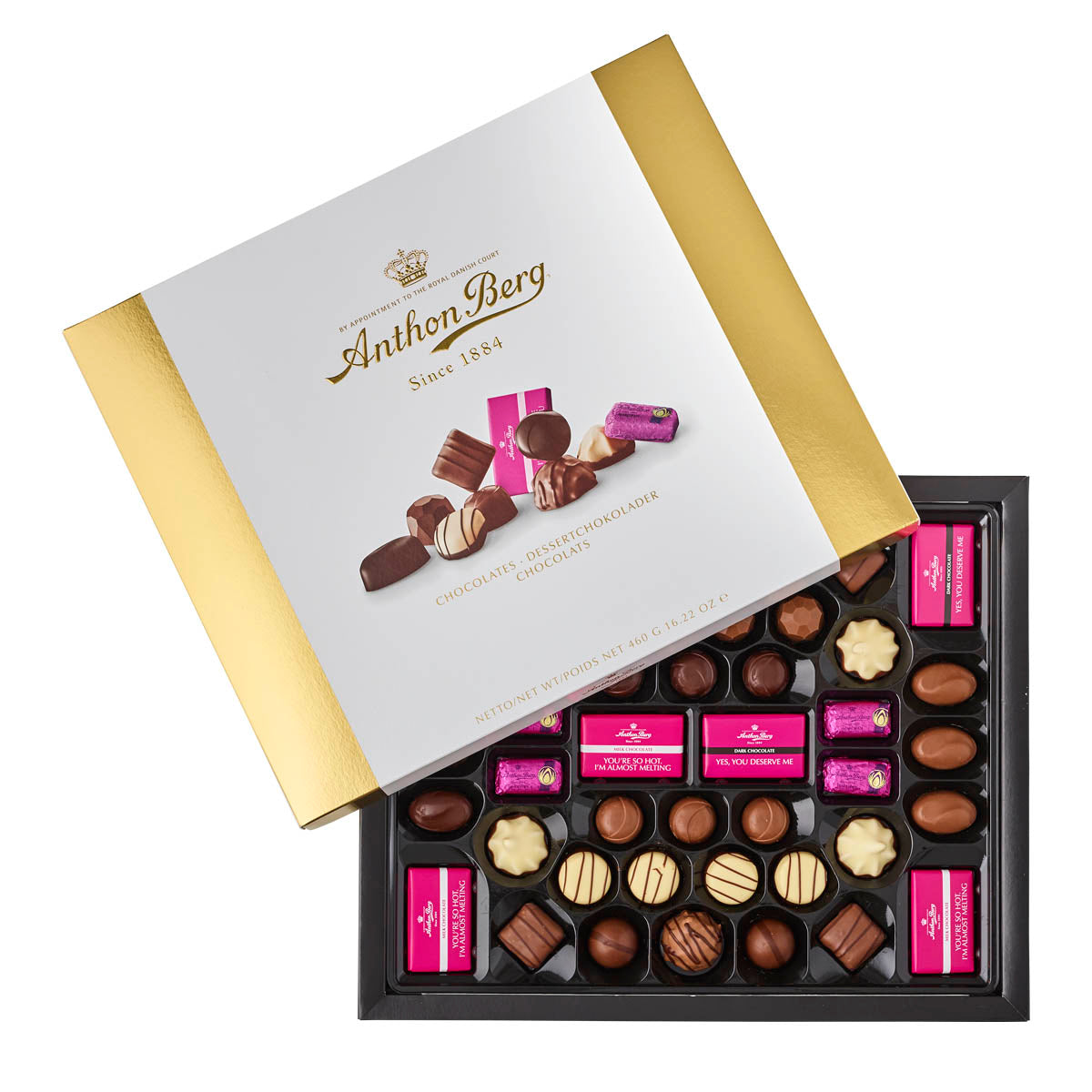 Anthon Berg | Cioccolatini assortiti | Confezione regalo 460g