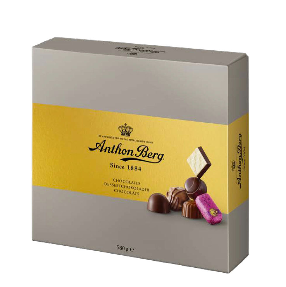 56 cioccolatini assortiti Anthon Berg | Confezione regalo | 580g