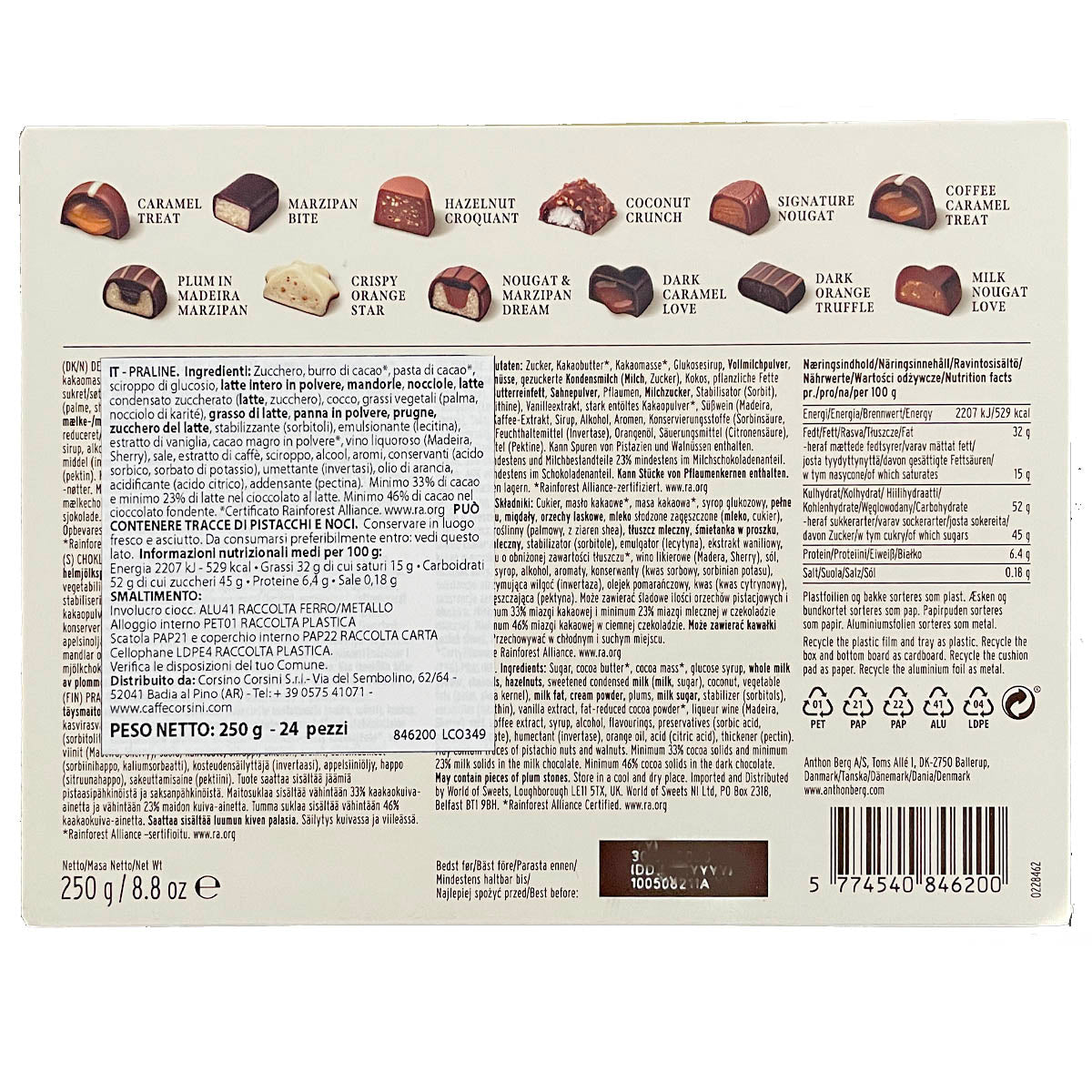 Anthon Berg | Favourite Selection 250g