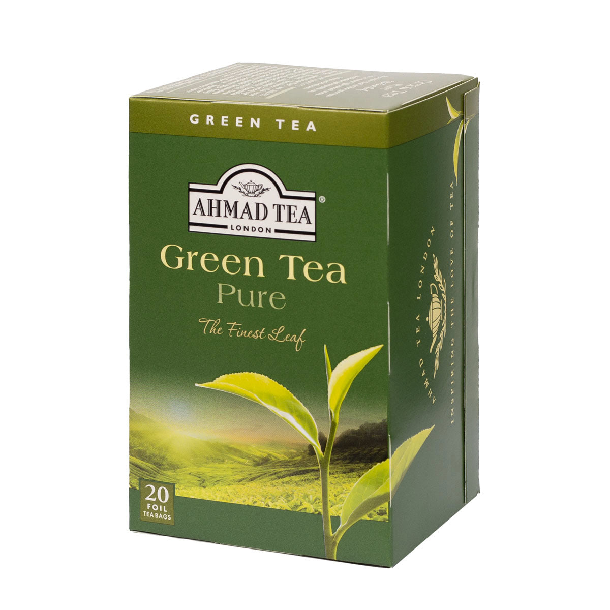Green Tea Pure | 20 bustine di tè verde per confezione | Cartone da 6