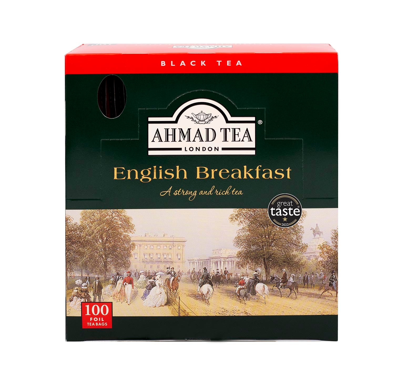 English Breakfast | 100 bustine per confezione | Cartone da 12