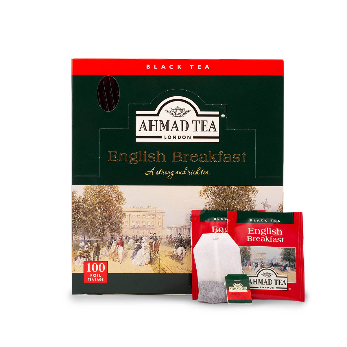 English Breakfast | 100 teabags each pack | Box of 12