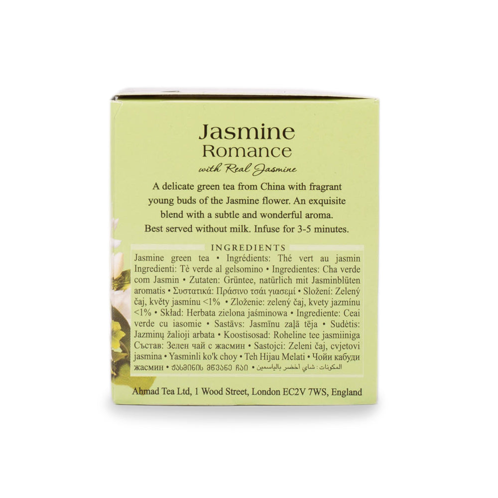 Tè verde Jasmine Romance | Ahmad Tea | 20 bustine
