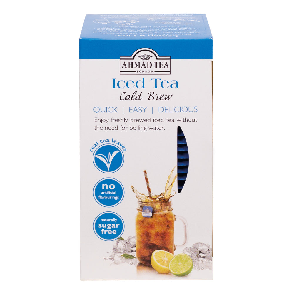 Cold brew | Tè nero | Limone & lime | Ahmad Tea | 20 bustine