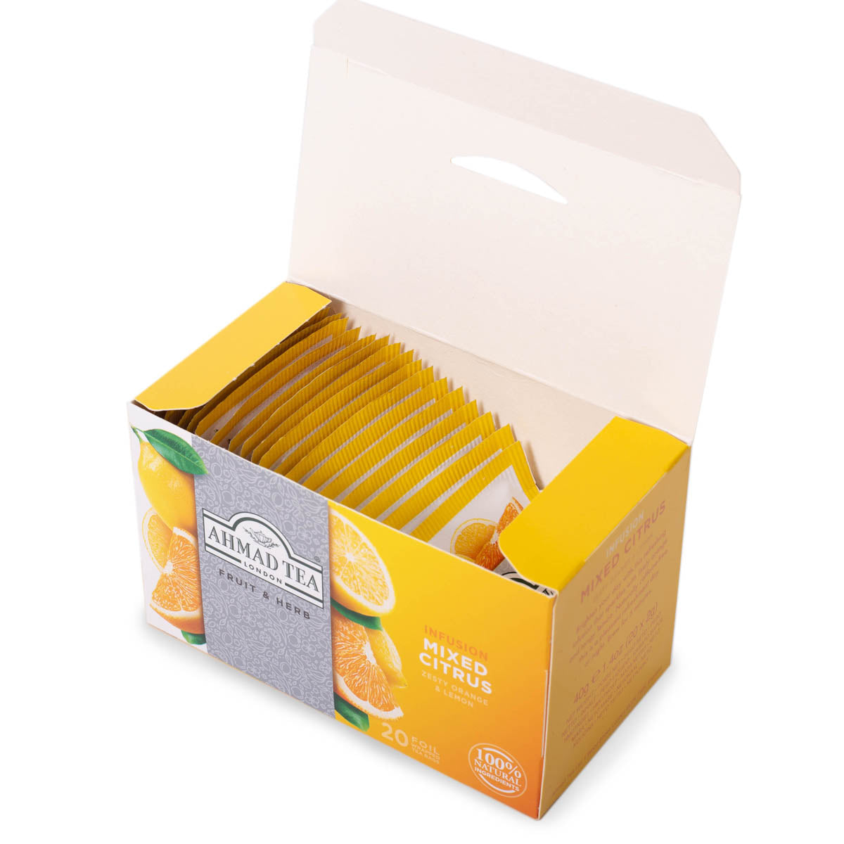 Mixed Citrus Infusion | 20 Teabags per pack | Box of 6